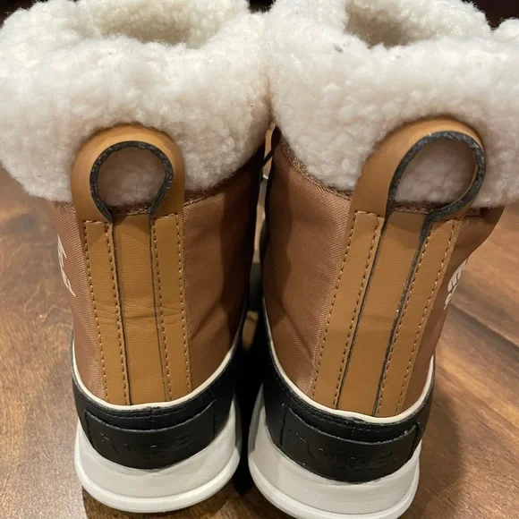 SOREL Explorer Carnival Waterproof Boot with Faux Fur Collar NEW - Picture 8 of 16